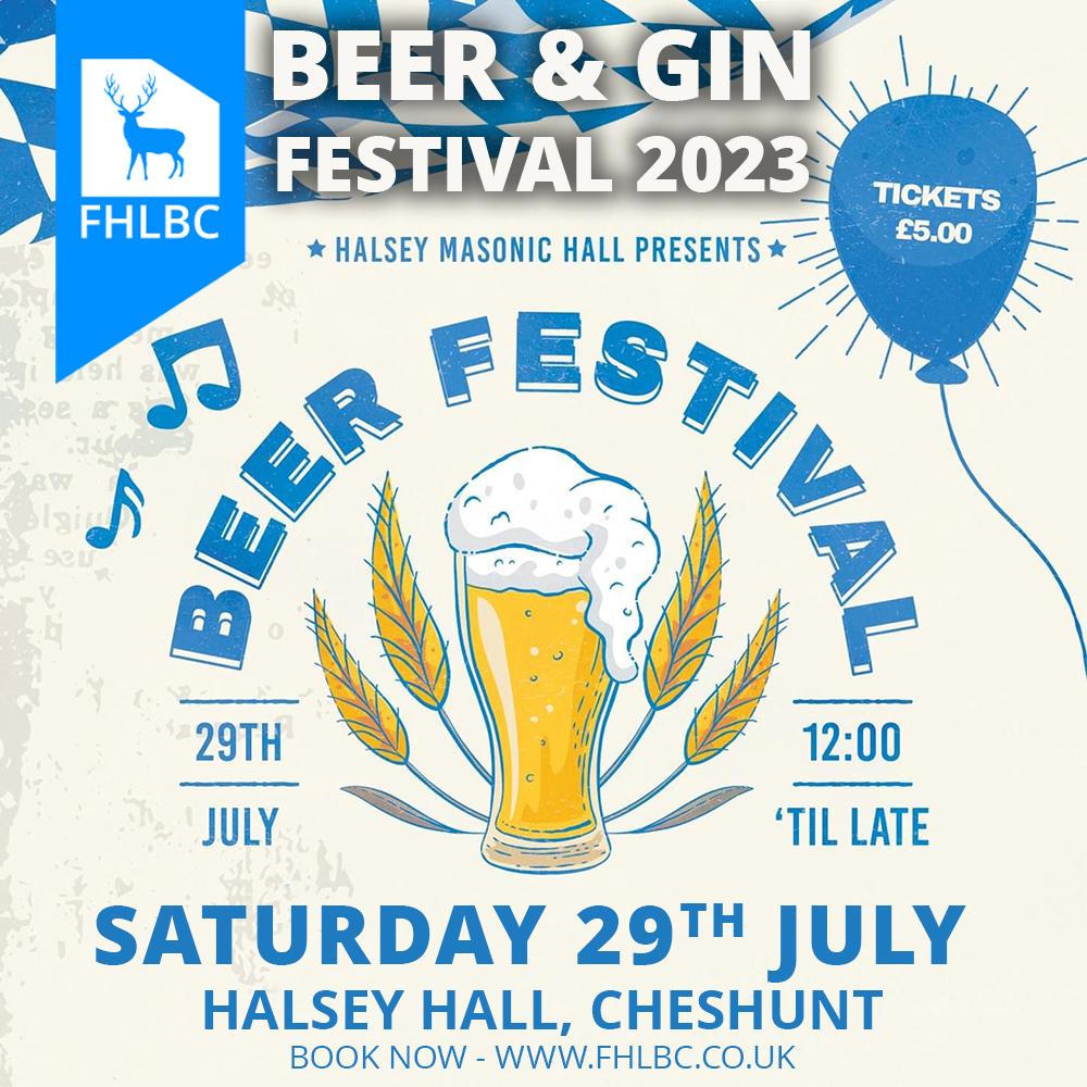 Fleet House Light Blues Club Beer & Gin Festival 2023