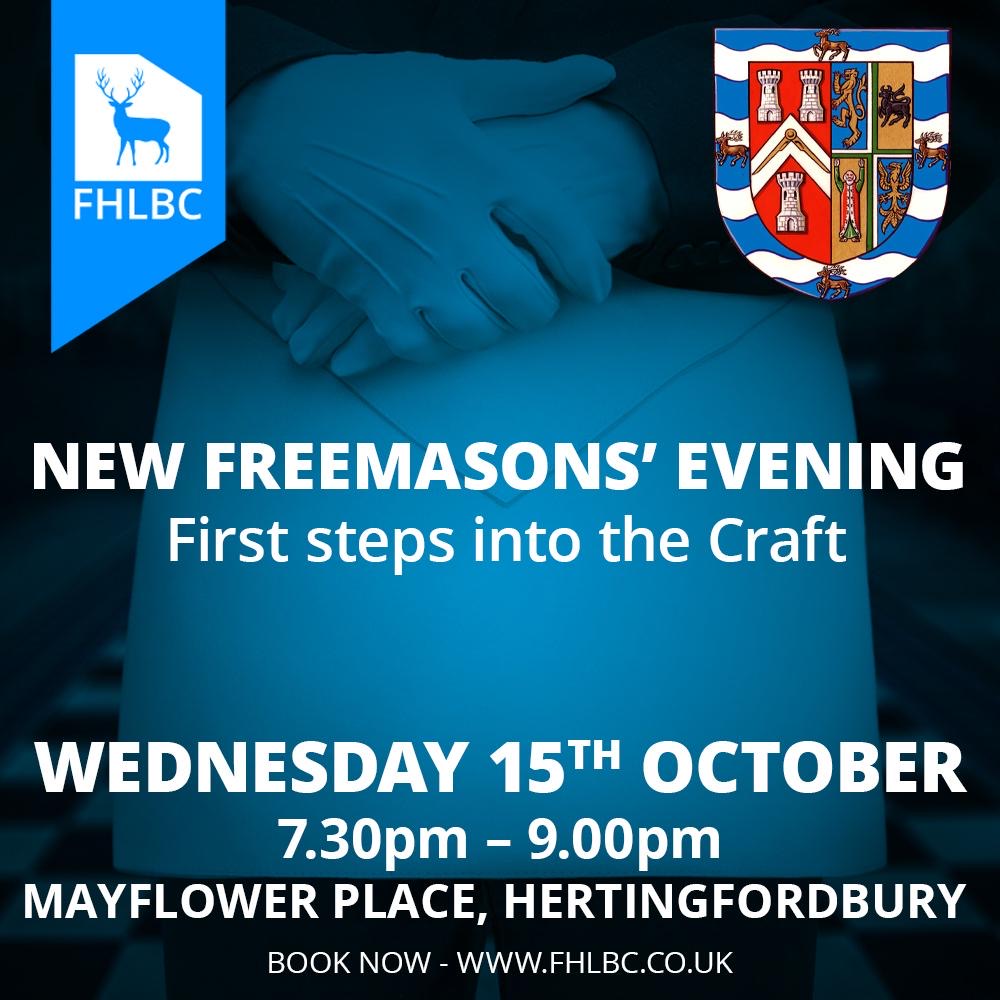 New Freemasons’ Evening - First Steps into the Craft - Hertingfordbury